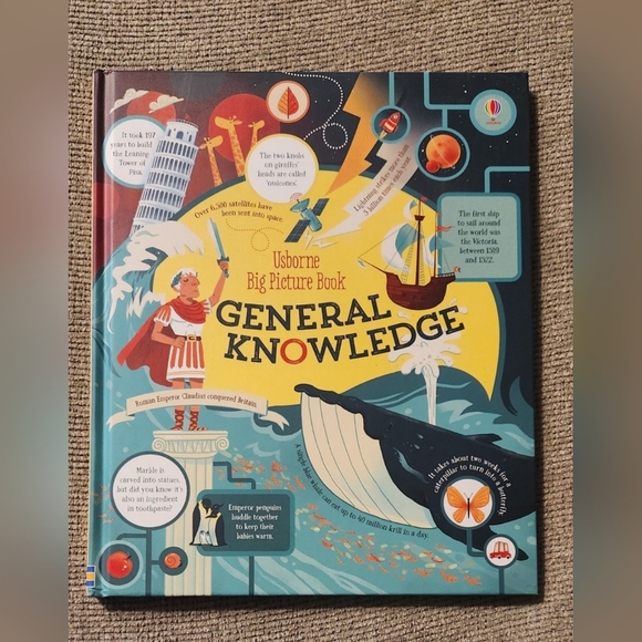 🌸 3/$25 🌸  Usborne Big Picture Book General Knowledge - Picture 1 of 2
